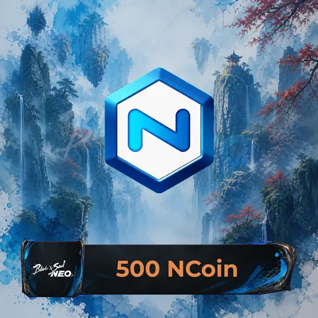 Blade and Soul 500 NCoin cover art