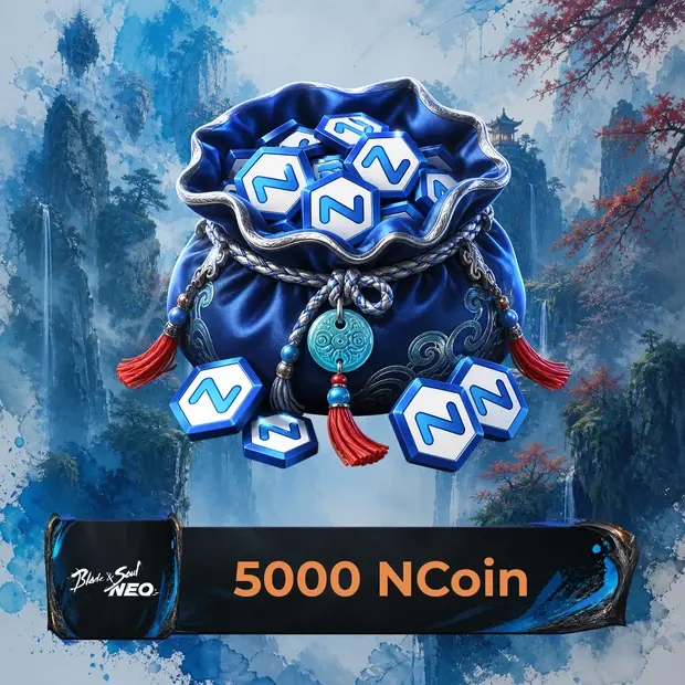 Blade and Soul 5000 Ncoin cover art