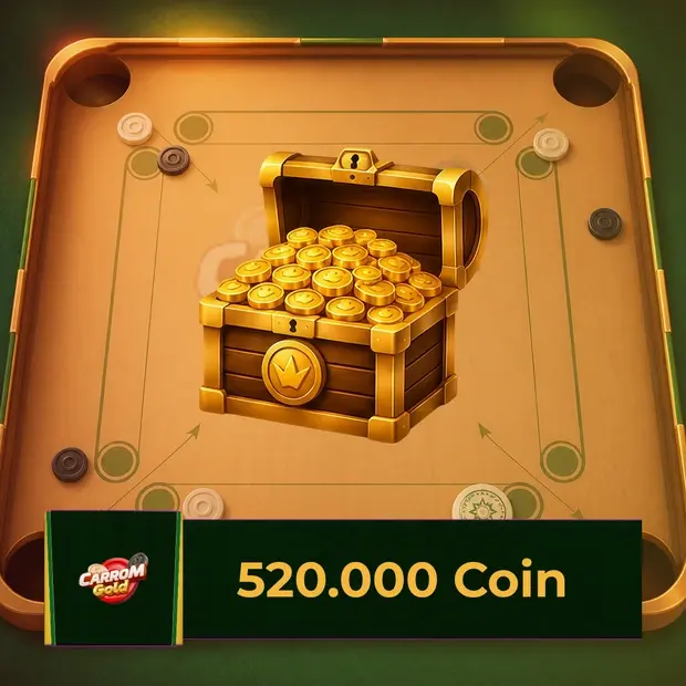 Carrom Gold 520,000 Coin cover art