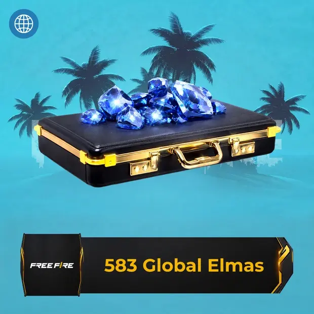 Free Fire 583 Diamonds Global cover art