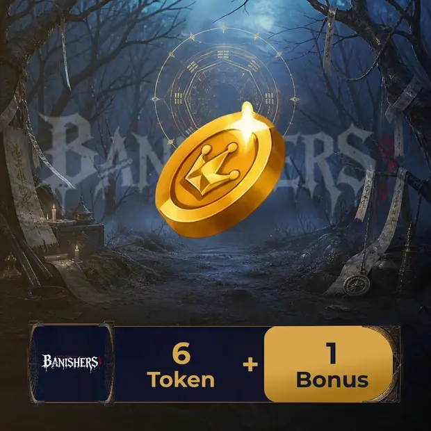 Banishers: Faiths Entwined 6 + 1 Token kapak görseli
