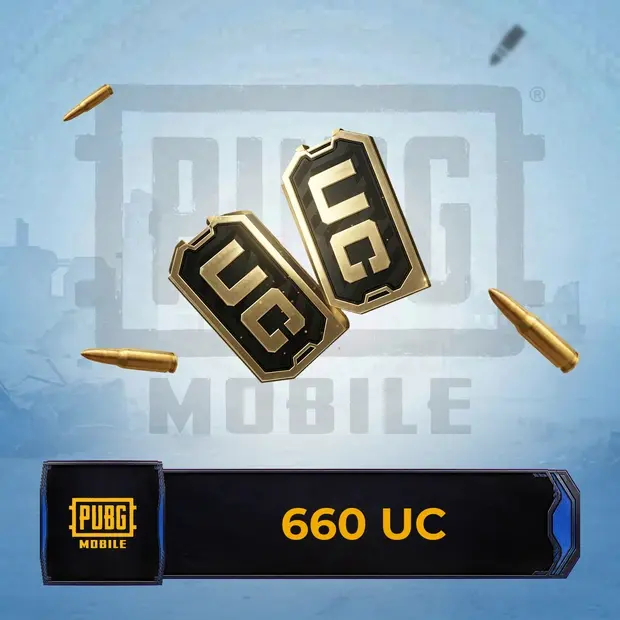 PUBG Mobile 660 UC cover art