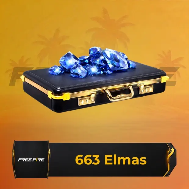 Free Fire 663 Diamonds cover art