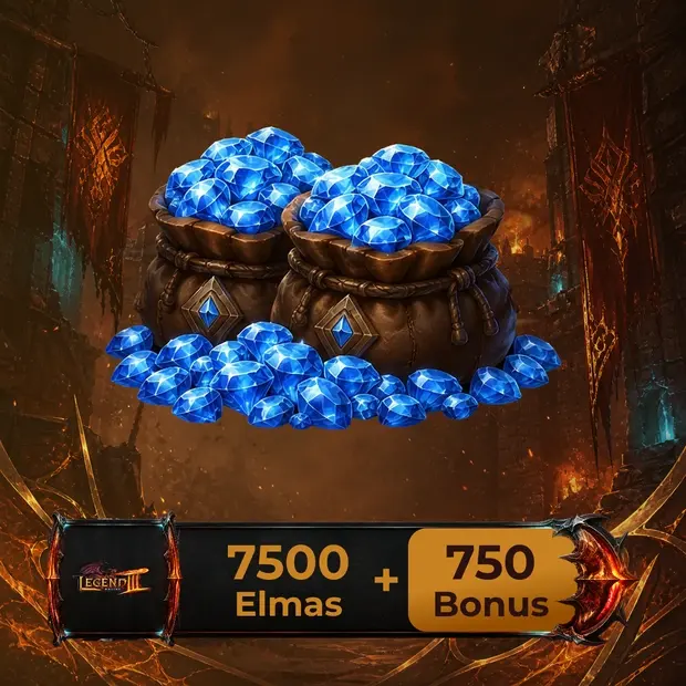Legend Online 7500 + 750 Diamonds cover art