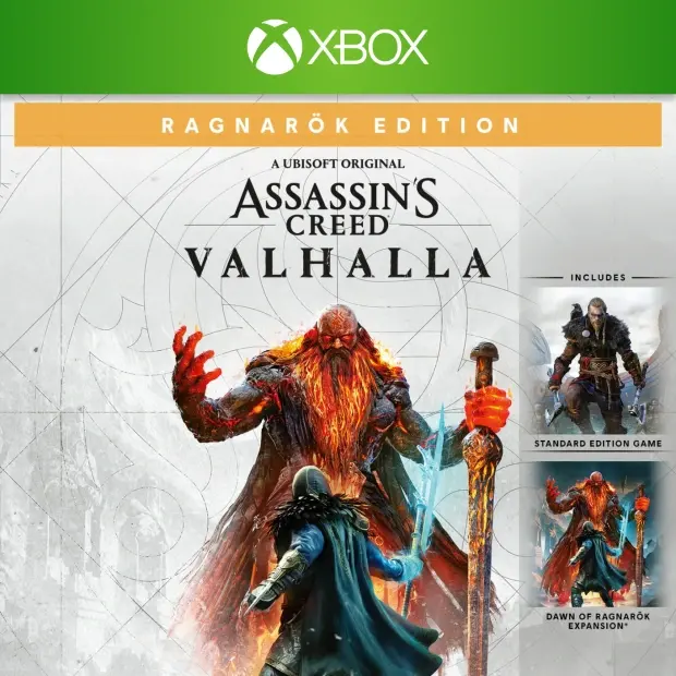 Assassin's Creed Valhalla Ragnarök Edition — Xbox Series X/S - Global cover art