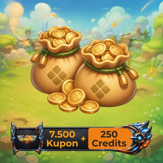 Bombom 7,500 Coupon - 250 Credits cover art