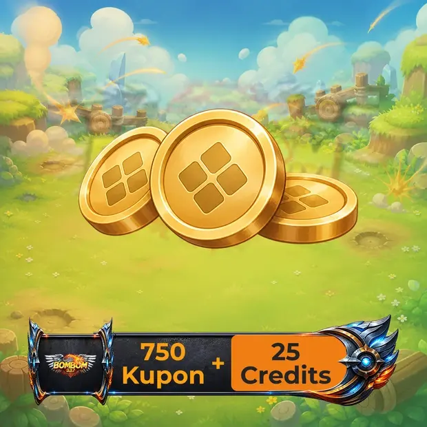 Bombom 750 Coupon - 25 Credits cover art