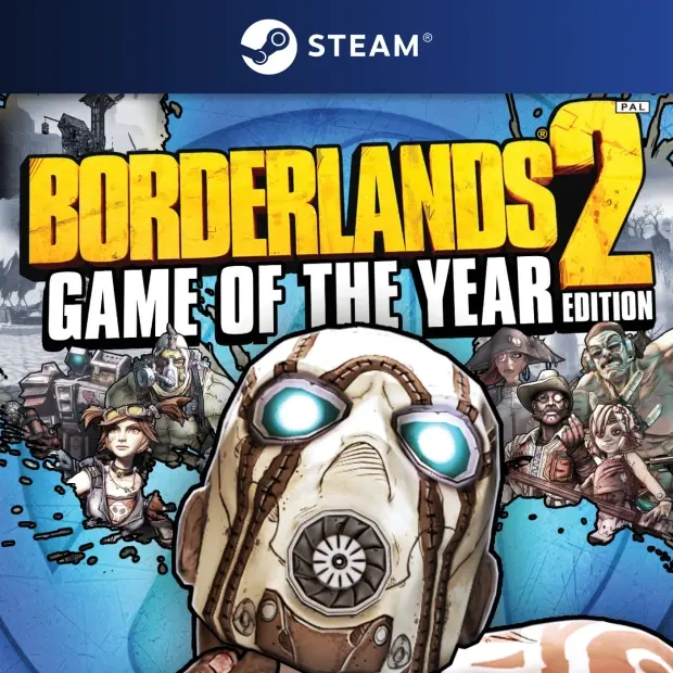 Borderlands 2 GOTY cover art