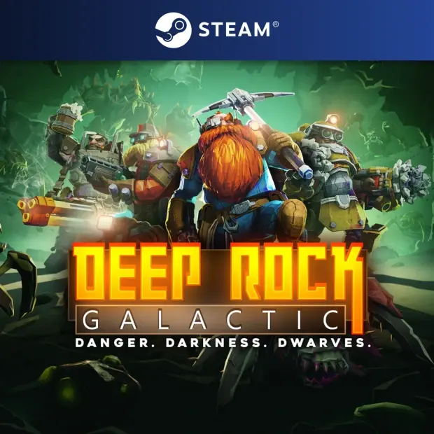 Deep Rock Galactic cover art