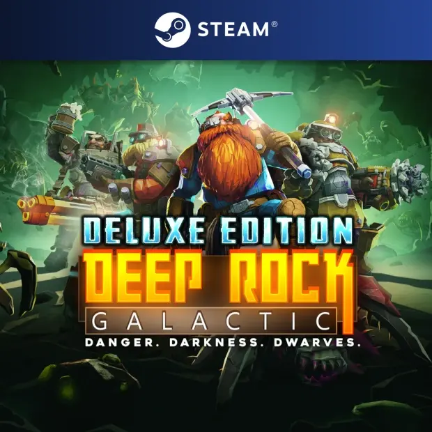 Deep Rock Galactic Deluxe Edition kapak görseli