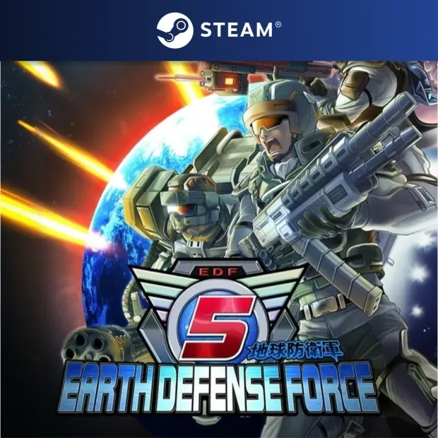 EARTH DEFENSE FORCE 5 cover art