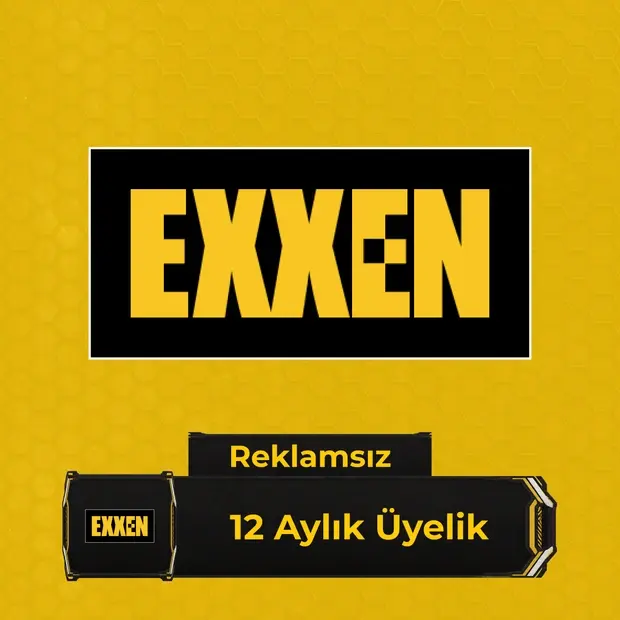 Exxen 12-Month Membership - Ad-Free cover art