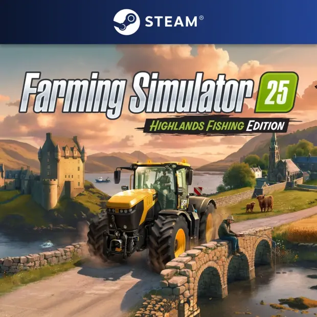 Farming Simulator 25 Highlands Fishing Edition kapak görseli