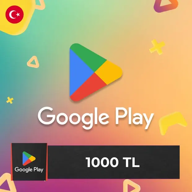 Google Play Gift Card 1000 TL cover art