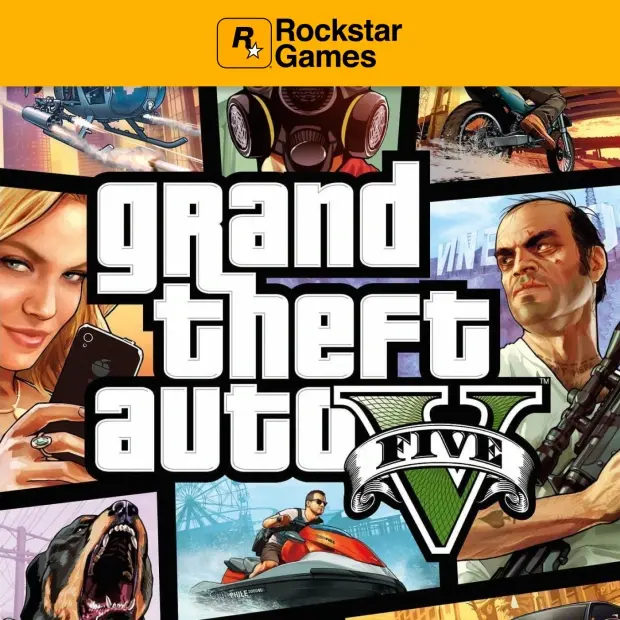 Grand Theft Auto V Enhanced — Rockstar cover art