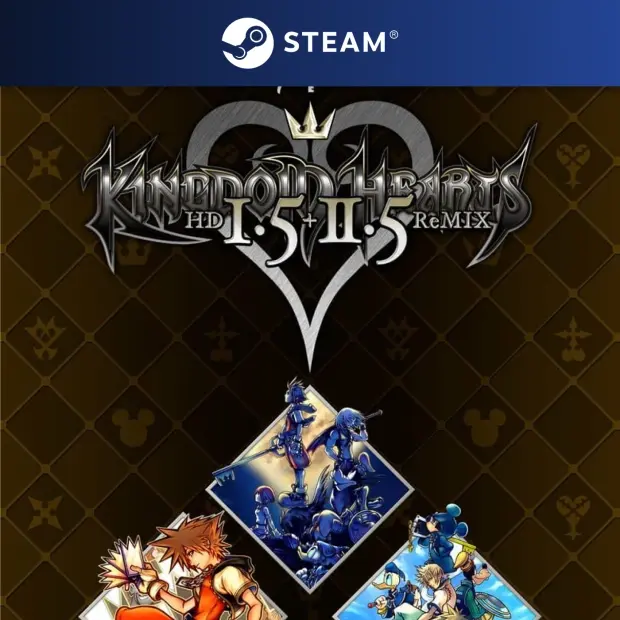 KINGDOM HEARTS HD 1.5 + 2.5 ReMIX cover art