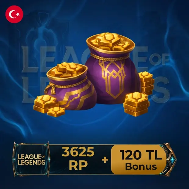 League of Legends 3625 RP cover art