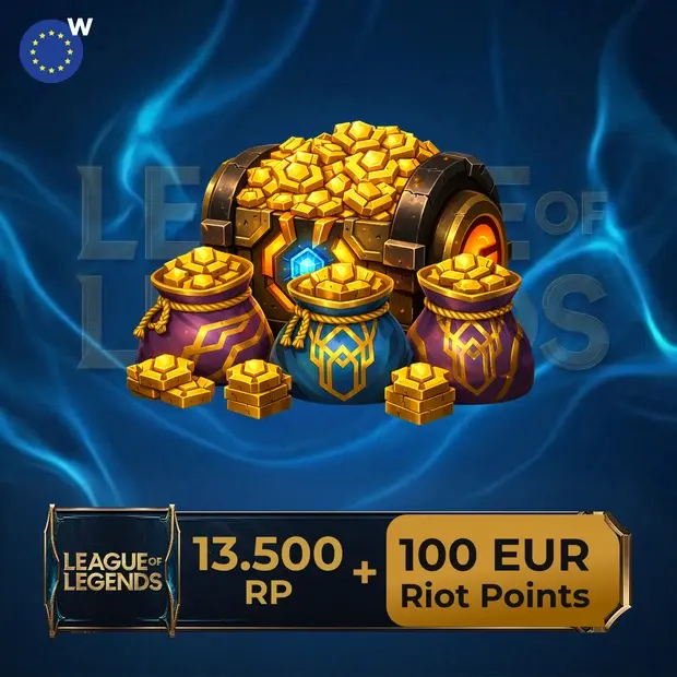 League of Legends 13500 RP cover art