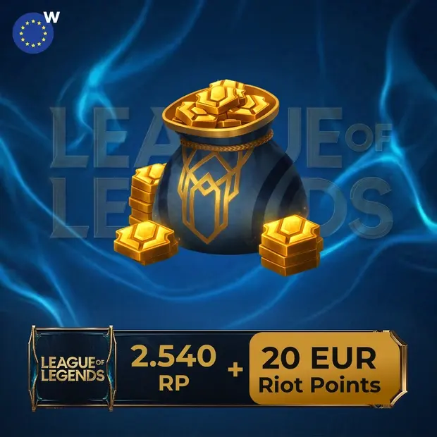 League of Legends 2540 RP cover art