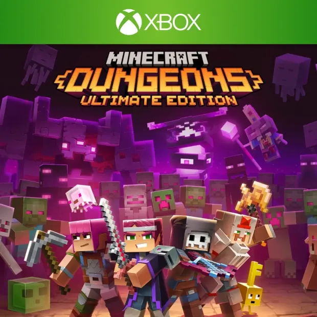 Minecraft Dungeons Ultimate Edition — Xbox Series X/S cover art
