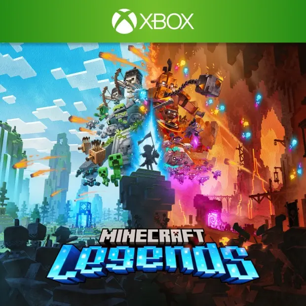 Minecraft Legends — Xbox Series X/S cover art