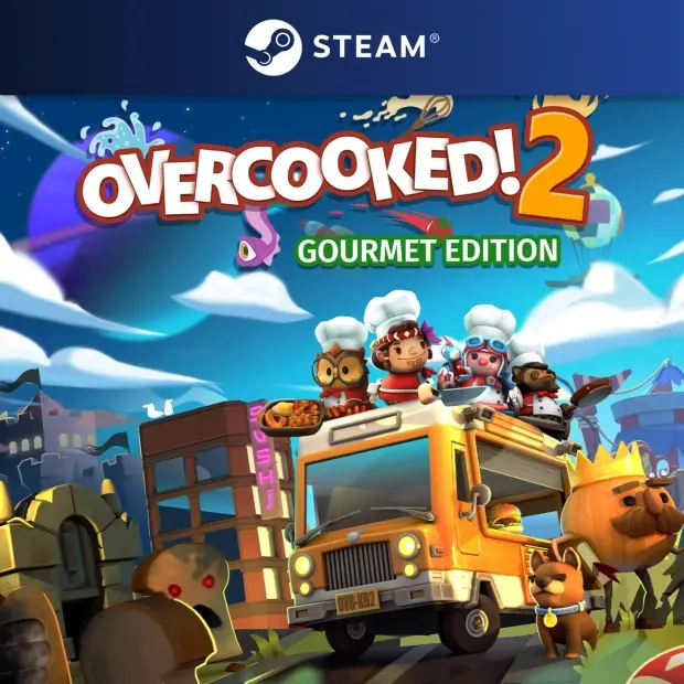 Overcooked! 2 Gourmet Edition kapak görseli