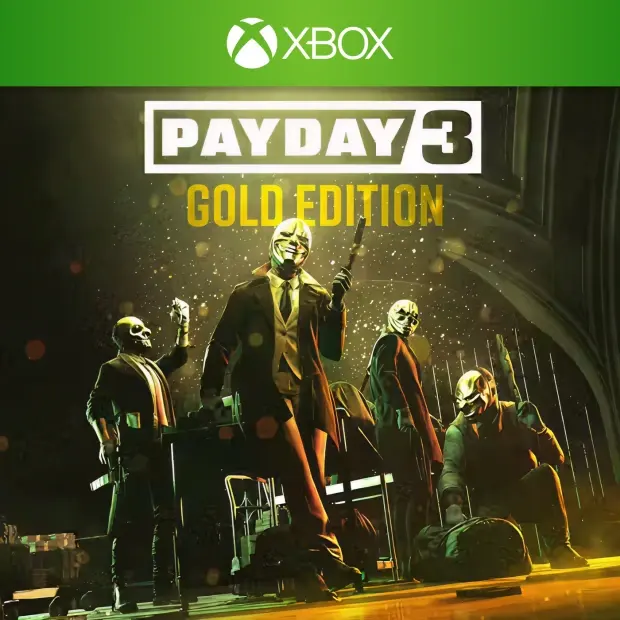 PAYDAY 3 Gold Edition — Xbox Series X/S kapak görseli