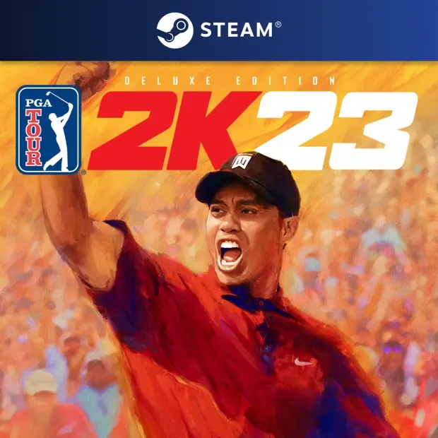 PGA TOUR 2K23 Deluxe Edition cover art