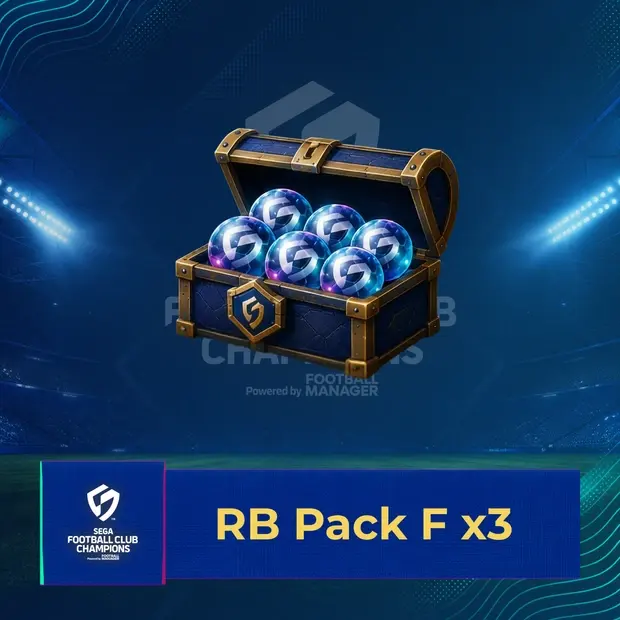 SEGA Football Club Champions RB Pack F x3 cover art