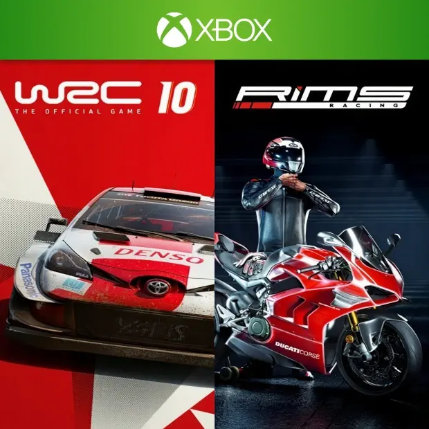 RiMS Racing x WRC 10 — Xbox Series X/S cover art