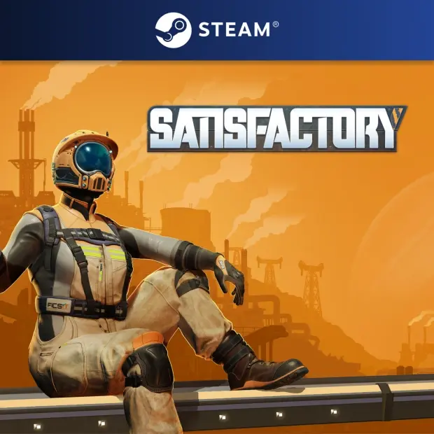Satisfactory cover art