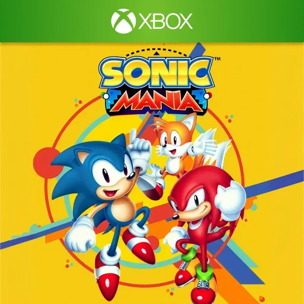 Sonic Mania — Xbox One cover art