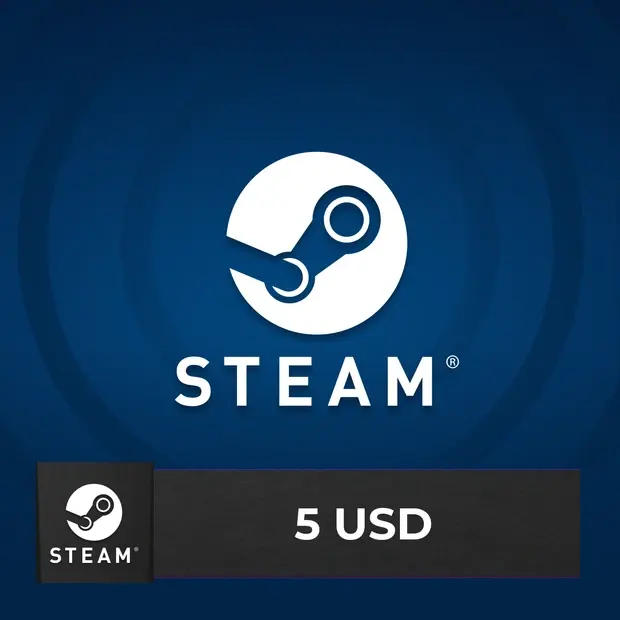 Steam Wallet Code 5 USD cover art