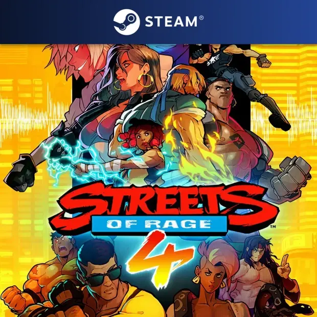 Streets of Rage 4 cover art