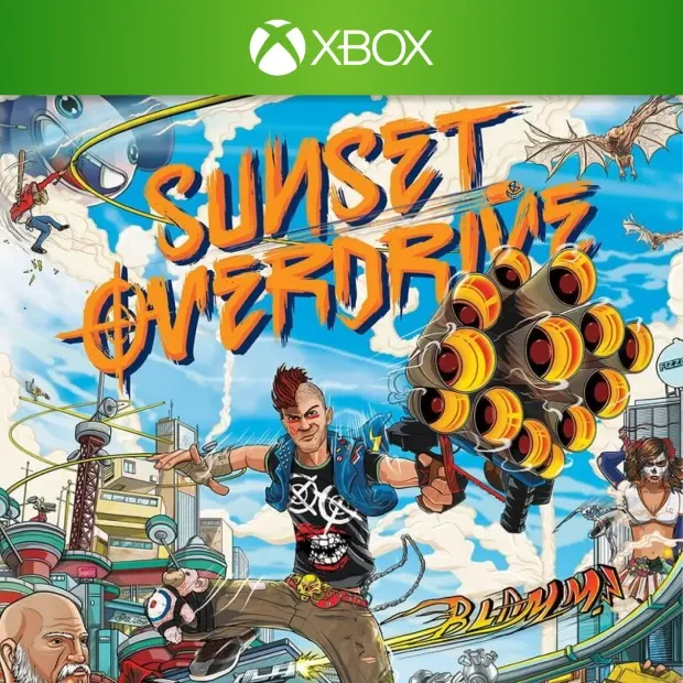 Sunset Overdrive — Xbox One cover art
