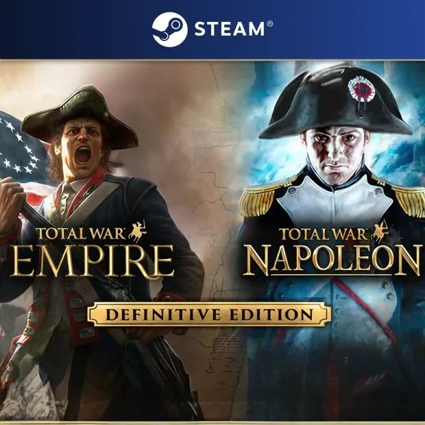 Total War Empire + Napoleon Total War Definitive Edition cover art