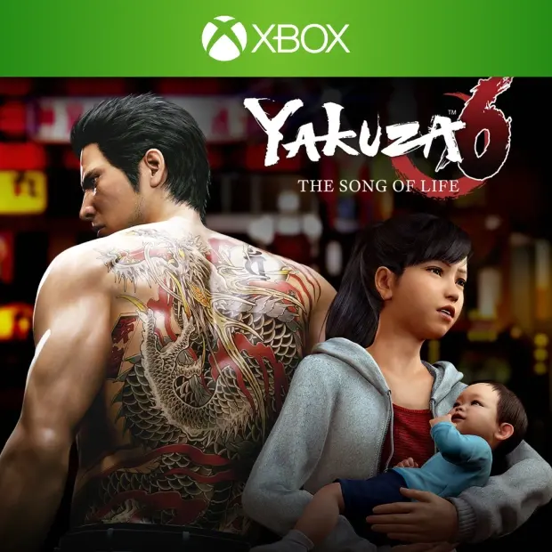 Yakuza 6: The Song of Life — Xbox One cover art