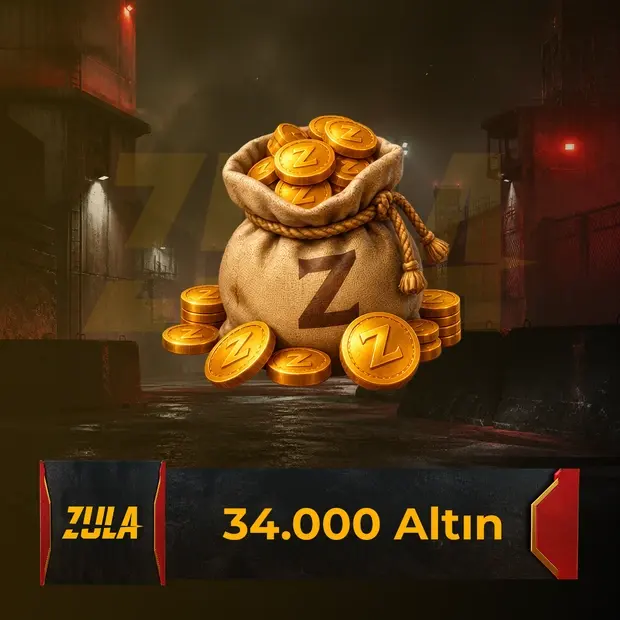 Zula 34,000 Gold cover art