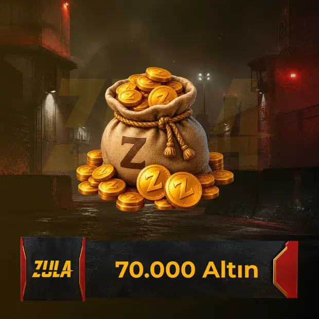 Zula 70,000 Gold cover art
