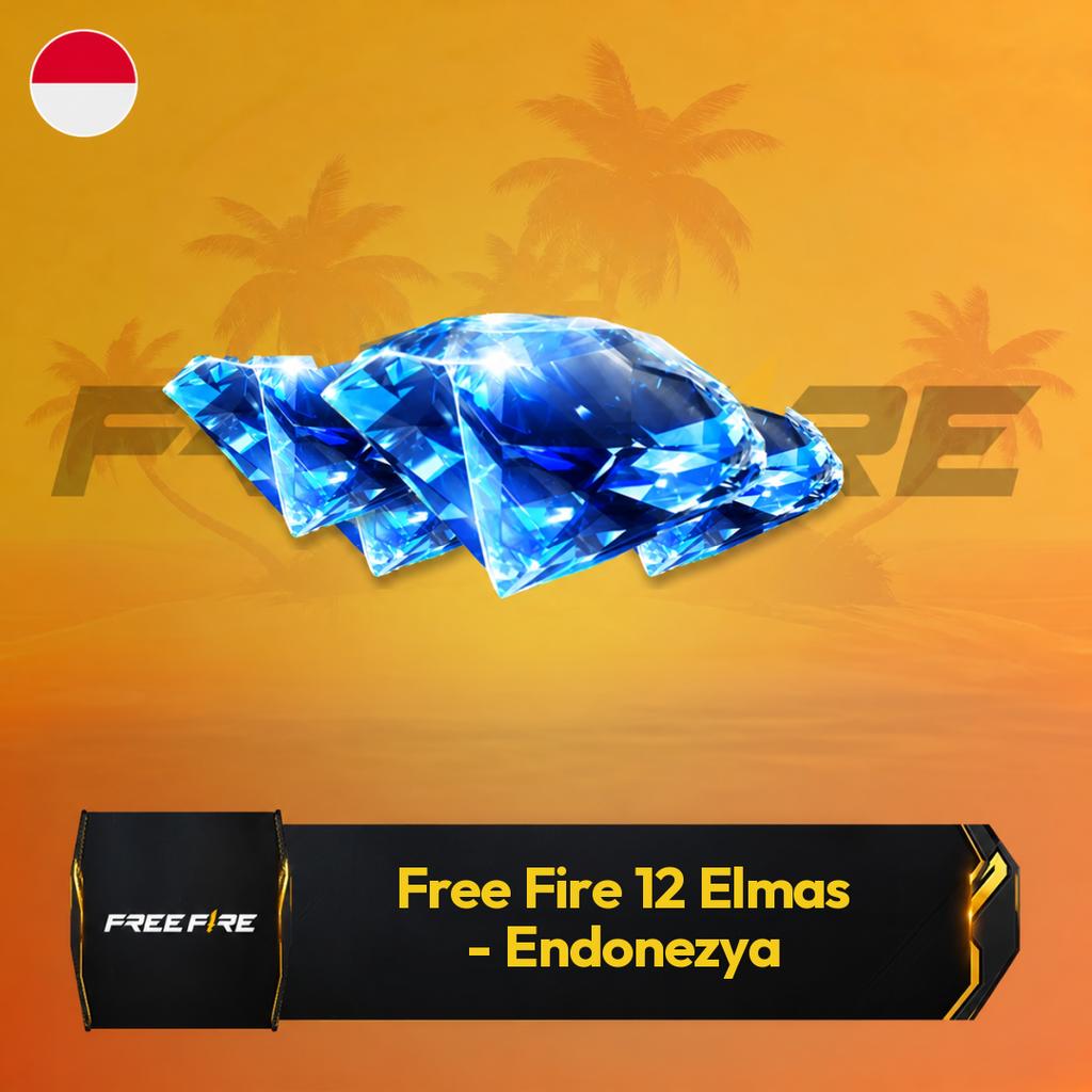 Free Fire 12 Diamonds - Indonesia