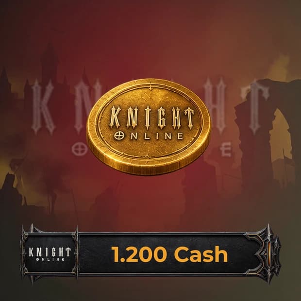 Knight Online 1,200 Cash