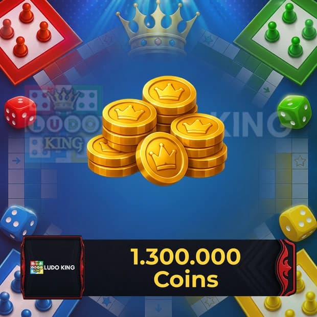 Ludo King 1,300,000 Coins
