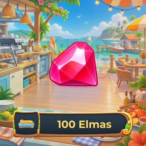 Gossip Harbor 100 Diamonds - 50 TL Google Play Gift Code