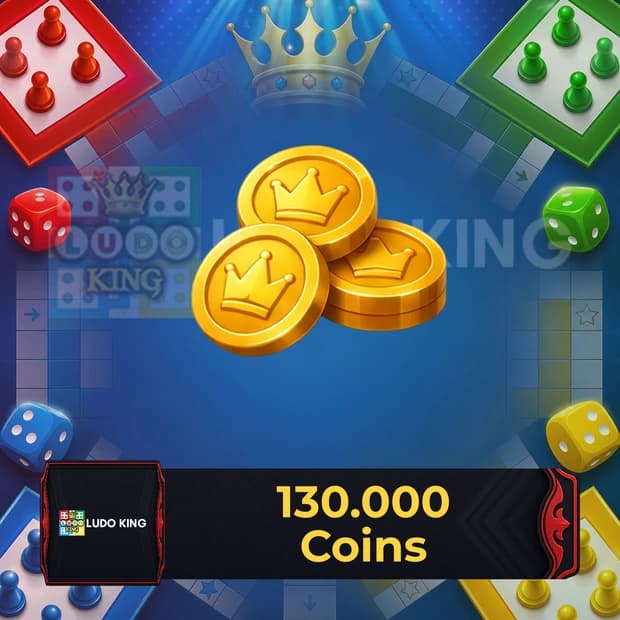 Ludo King 130,000 Coins