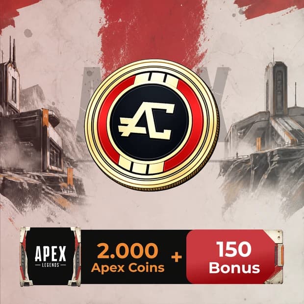 Apex Legends 2,000 + 150 Bonus Apex Coins