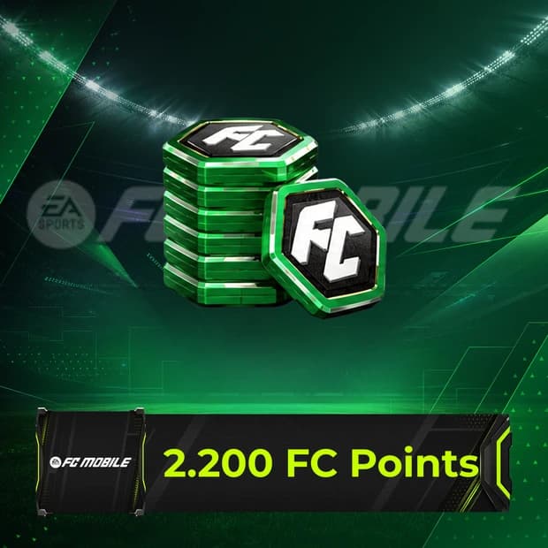 EA Sports FC Mobile 2,200 FC Points