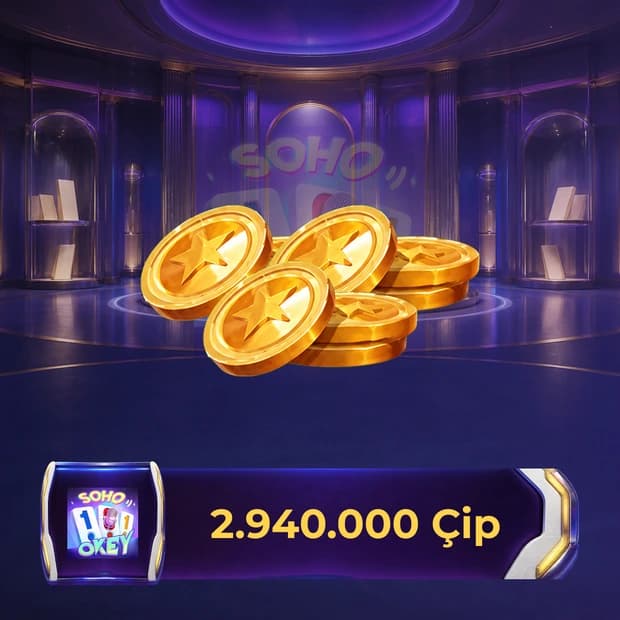 Soho 101 Okey 2,940,000 Chips