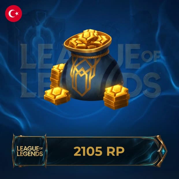 League of Legends 2,105 RP
