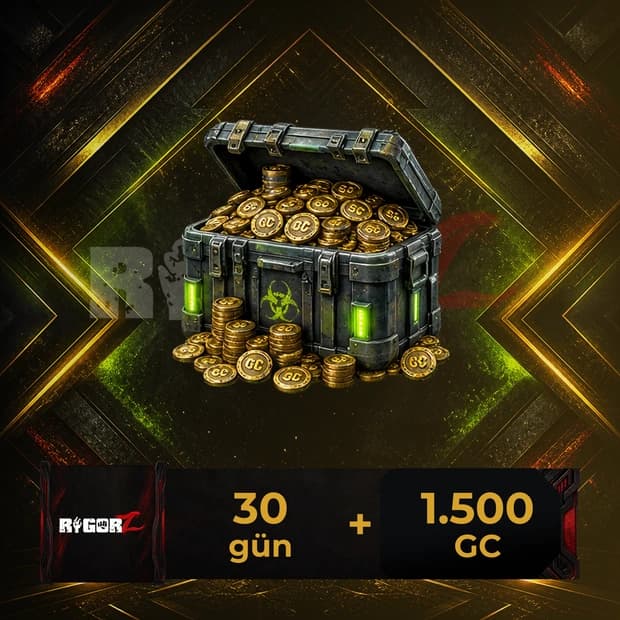 RigorZ Premium 30 gün + 1.500 GC