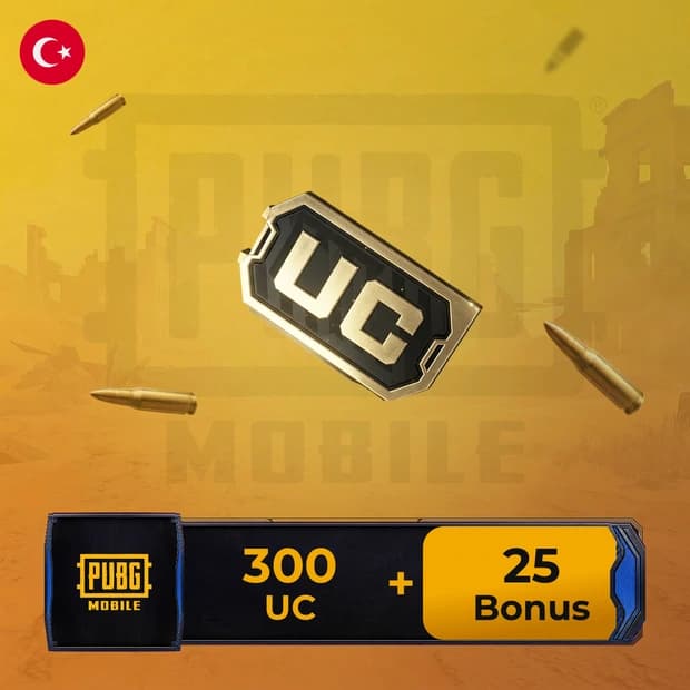 PUBG Mobile 325 UC TR